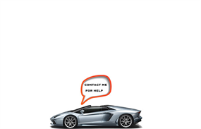 带微信和QQ客服的汽车动画特效